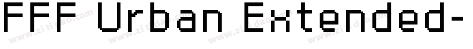 FFF Urban Extended字体转换